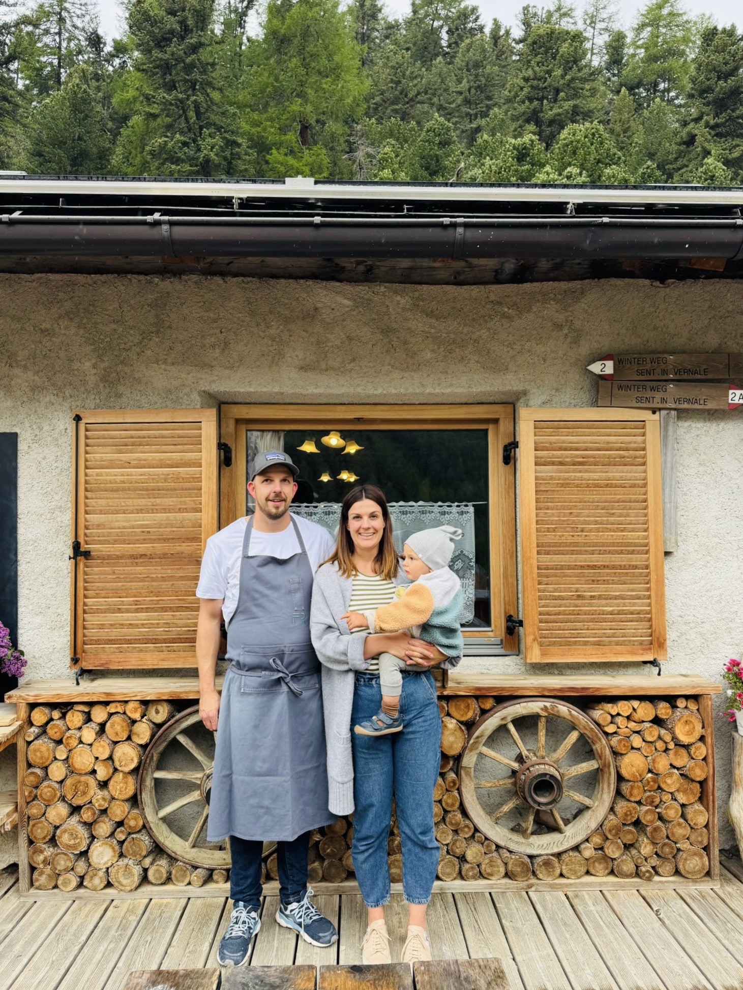 Fabian, Jasmin und Jakob – Familie Raffeiner an der Matscher Alm